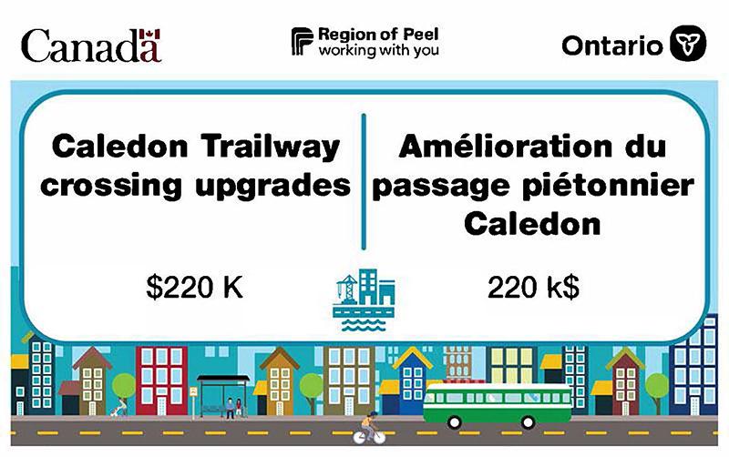 Caledon trailway crossing upgrades