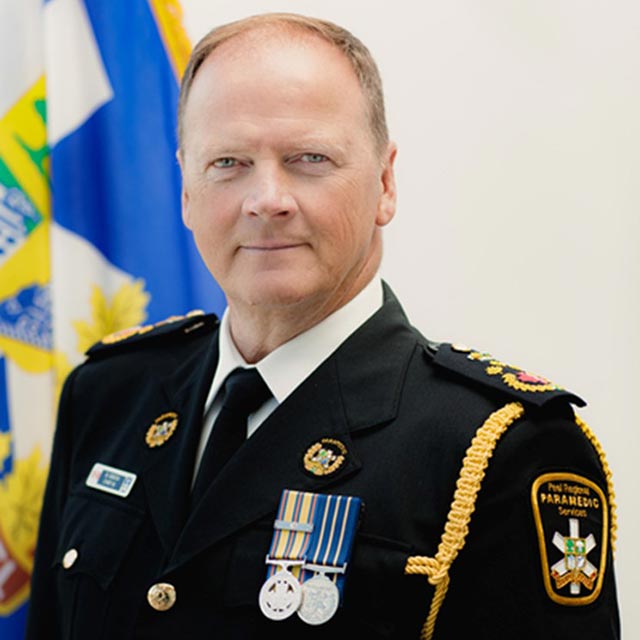 Brian Gibson, Chief and Director of Paramedic Services