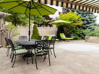 Peel Long Term Care centre patio