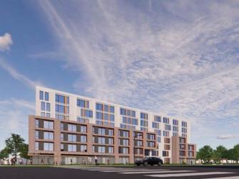 Rendering of new development at East Ave., Mississauga.