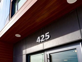 Exterior at 425 Lakeshore Road East, Mississauga.