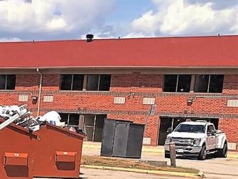 August 2022 construction at Peel Family Shelter.