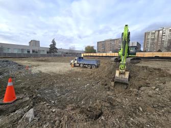 Chelsea Gardens site, November 2024.