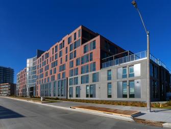 Credit River Way in Mississauga, a project part of the Peel Community Housing Development Program.