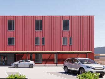 External rendering of Wilkinson Shelter