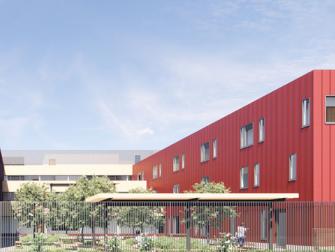 External rendering of Wilkinson Shelter 
