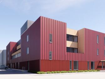 External rendering of Wilkinson Shelter