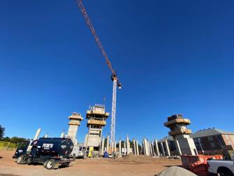 September 2025 construction progress 