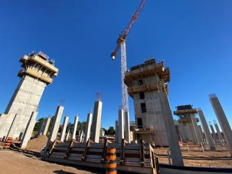 September 2025 construction progress