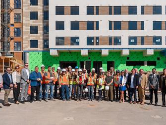 June 2026 topping off ceremony. 