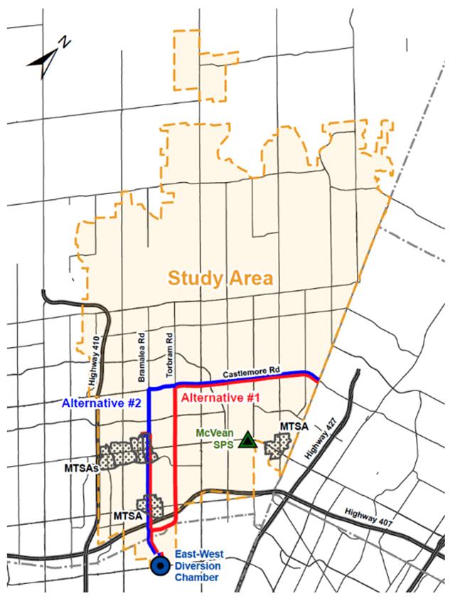 East Brampton wastewater capacity improvement