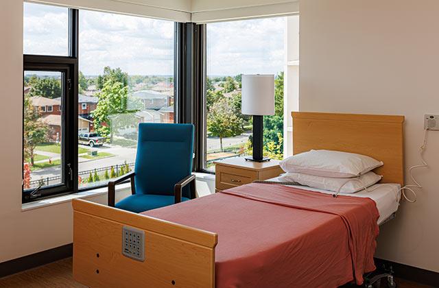 Peel manor resident room