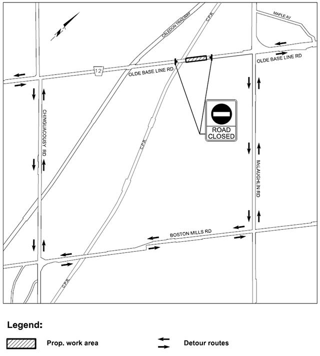 Project 17-4095 construction map