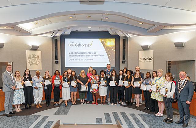 Recipients of the CAO's Award for Excellence: Coordinated Homeless Encampments Response Team 